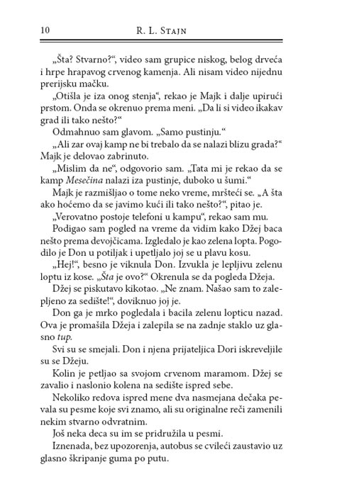 Grozomora 3 : Dobro Došli U Kamp Košmara, R.L. Stajn - pogled 5