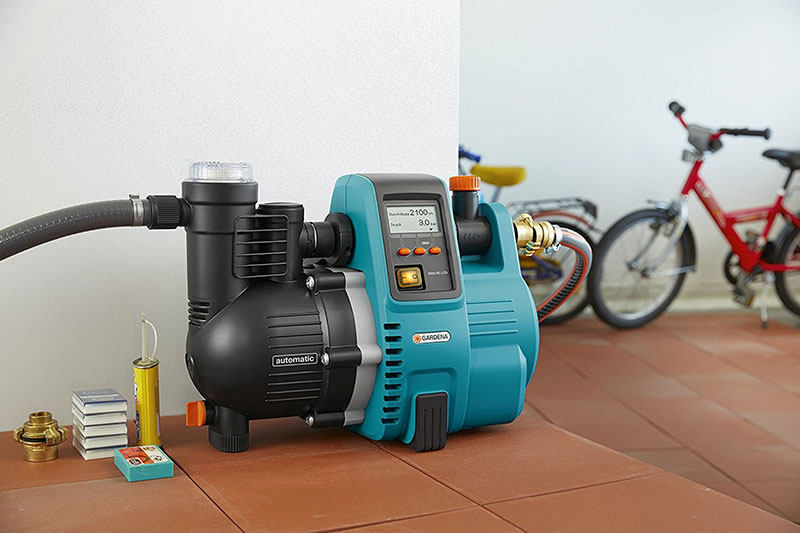 Gardena Comfort LCD Električna baštenska pumpa za pritisak vode 5000/5E 01759-20 - pogled 5