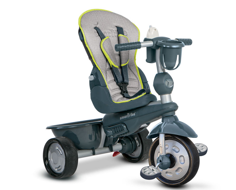 Smart Trike Tricikl EXPLORER 5 u 1 sivi - pogled 5