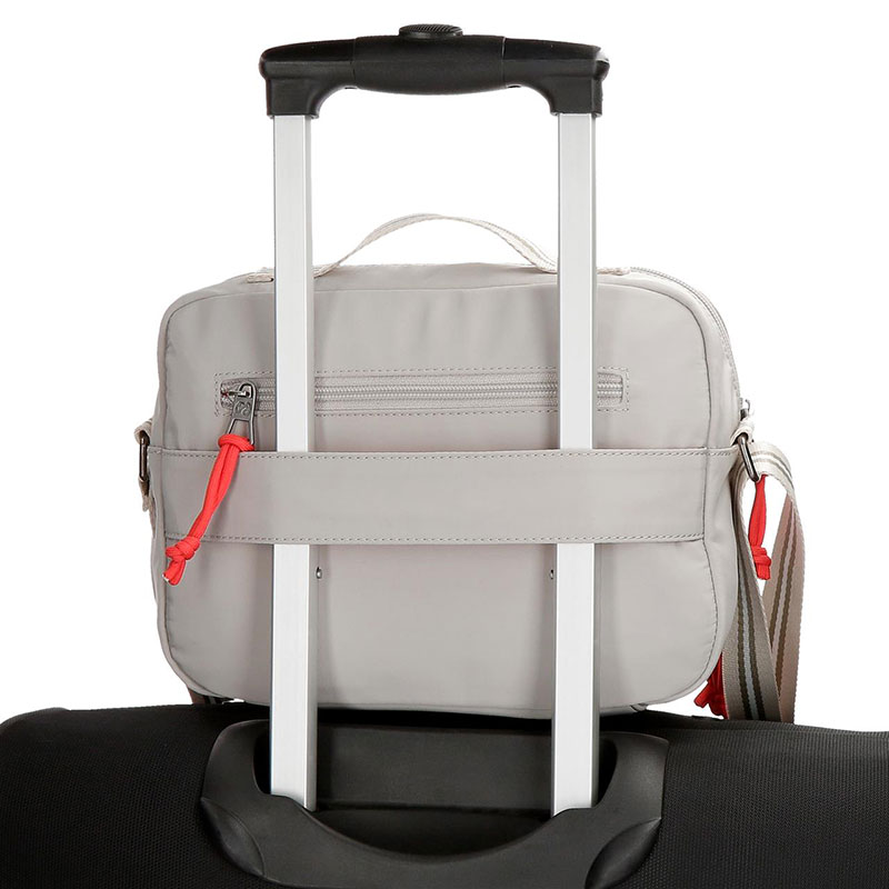 Pepe Jeans Neseser - kozmetička torba Yoga Gris 72245 - pogled 5