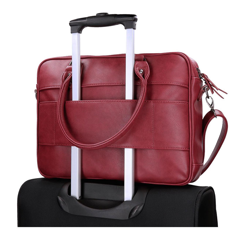 Torba za laptop Pepe Jeans Croc Red 70260 - pogled 5