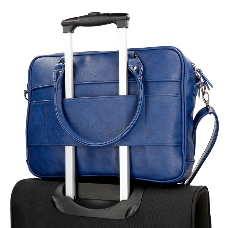 Torba za laptop Pepe Jeans Croc Blue 70260 - pogled 5