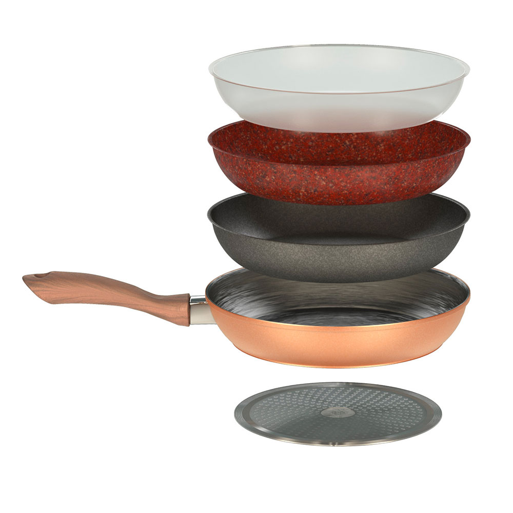 Copper Stone tiganj 24 cm - pogled 5