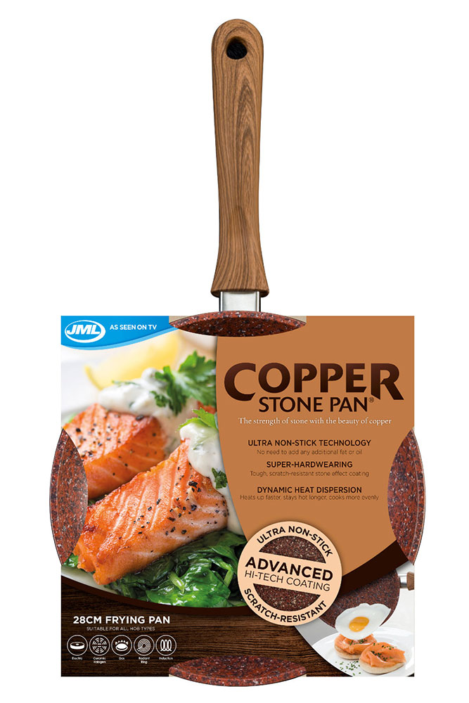 Copper Stone tiganj 28 cm - pogled 5