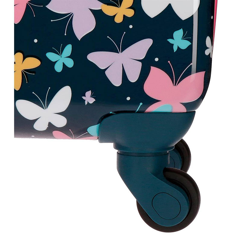 Roll Road Komplet ABS putnih kofera 55/65cm Butterfly 52319 - pogled 5