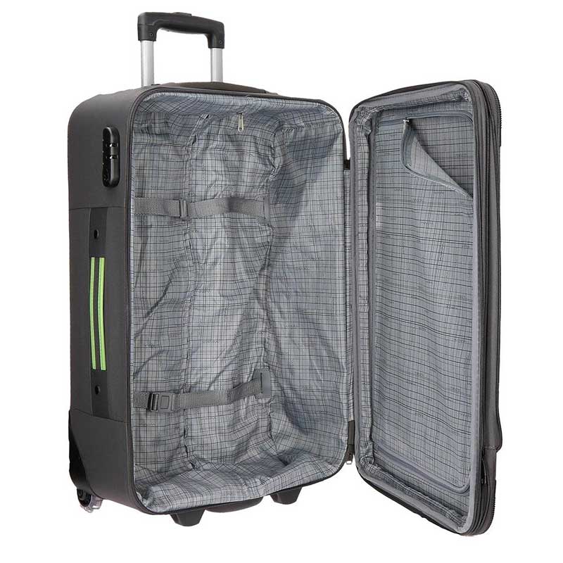 Movom Roll Road Komplet tri kofera 55 - 65 - 75cm Nairobi Grey 53294 - pogled 5