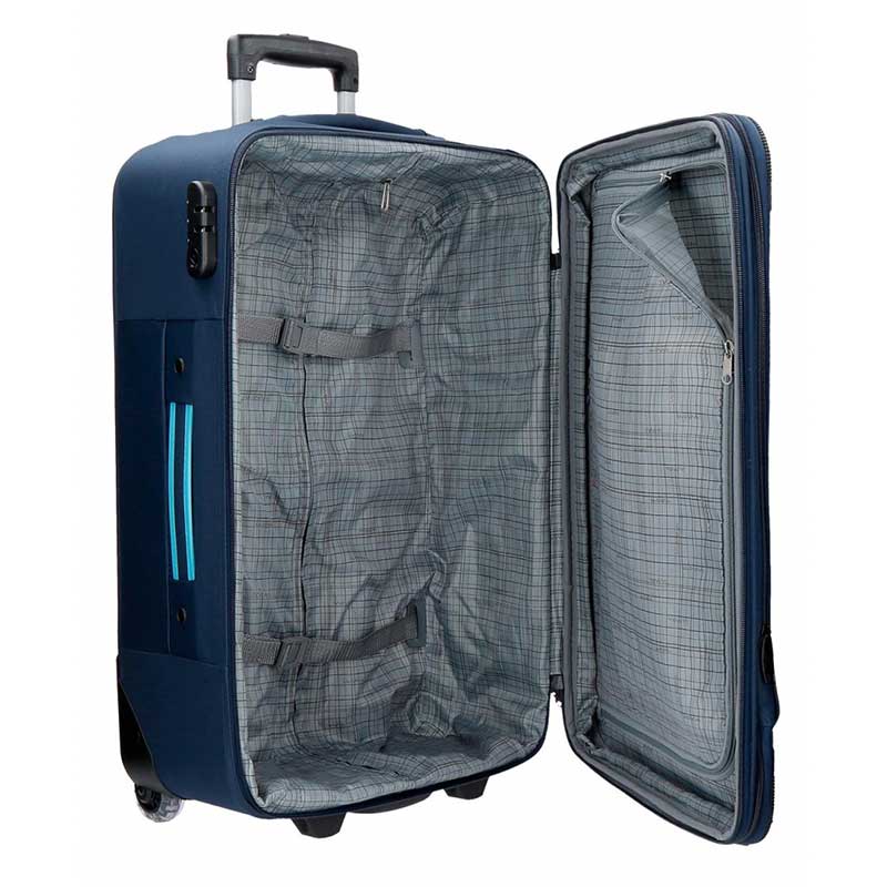 Movom Roll Road Komplet tri kofera 55 - 65 - 75cm Nairobi Blue 53294 - pogled 5