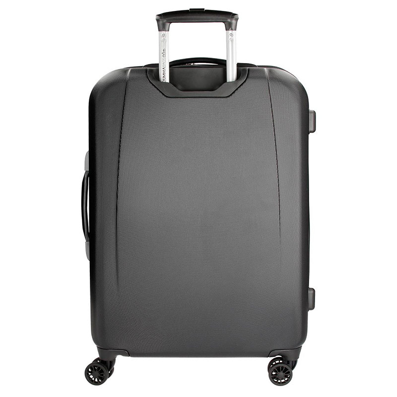 Komplet dva ABS kofera 55/70cm Movom Riga Black 54395 - pogled 5