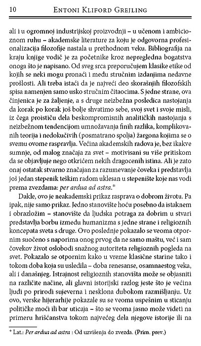 Šta je dobro?, E. K. Grejling - pogled 5