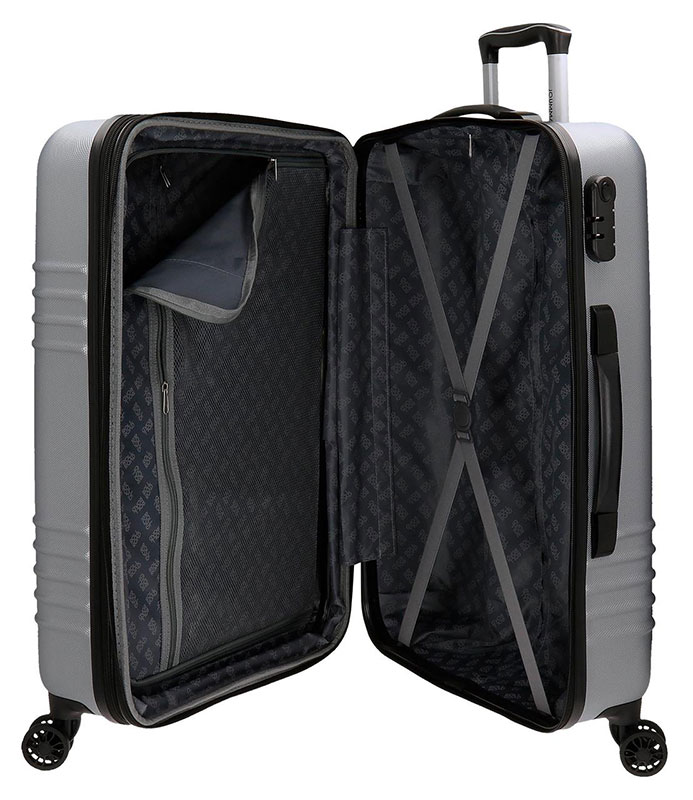 ABS Koferi za putovanja Roll Road India Silver 55795 - pogled 5