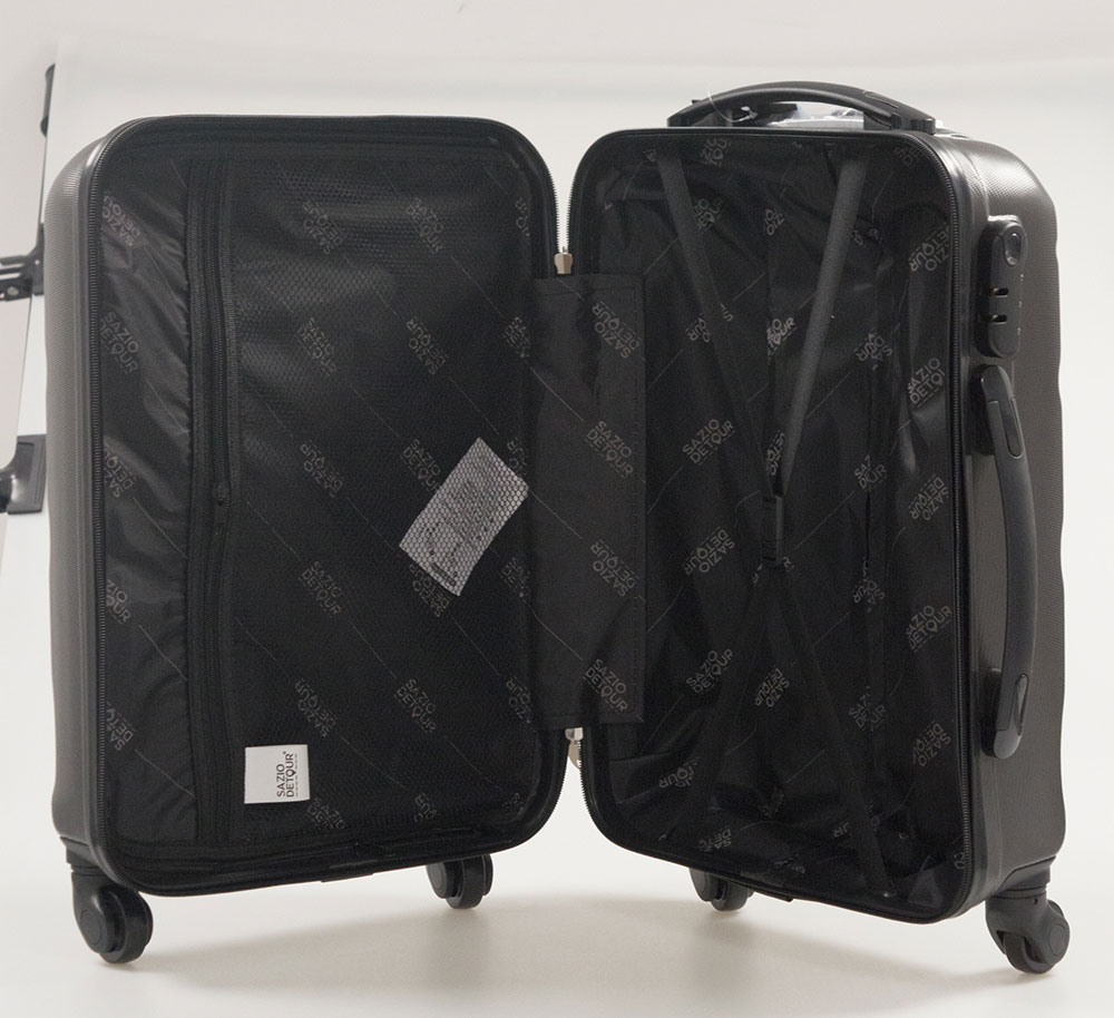 Komplet 3 ABS Tvrda Kofera Porto Black - pogled 5