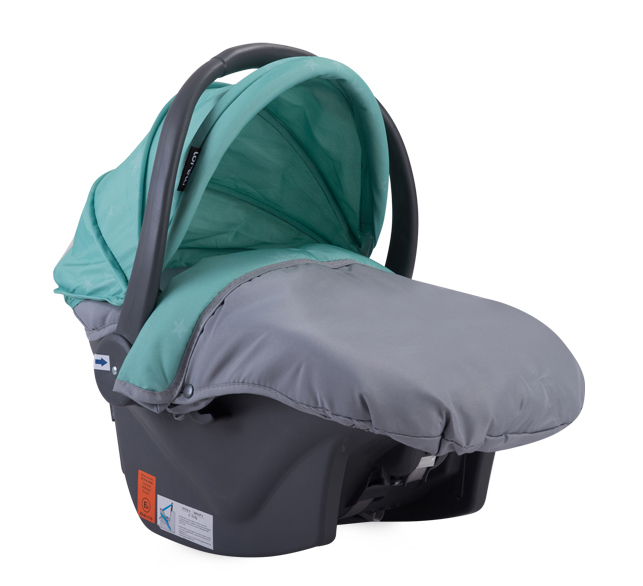 LORELLI Kolica za bebe TOLEDO set Grey and Green Bunnies - pogled 5