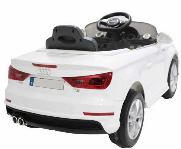 Dečiji automobil na akumulator Audi A3 Beli - pogled 5