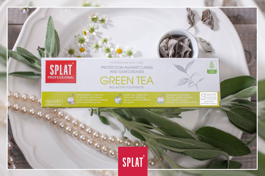 Splat zubna pasta professional Green tea 100 ml - pogled 5