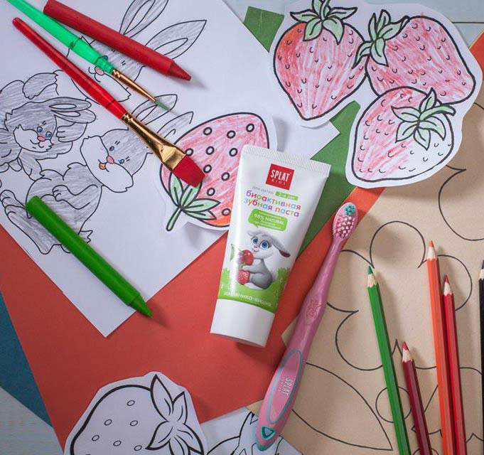 Splat zubna pasta za decu - Kids divlja jagoda-višnja, 50 ml - pogled 5