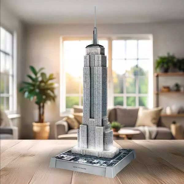Ravensburger 3D Puzzle sa LED svetlom Empajer Stejt Bilding u Njujorku - pogled 5