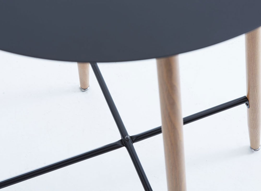 Komplet 2 Barske Stolice i Sto Sampe Black - pogled 5