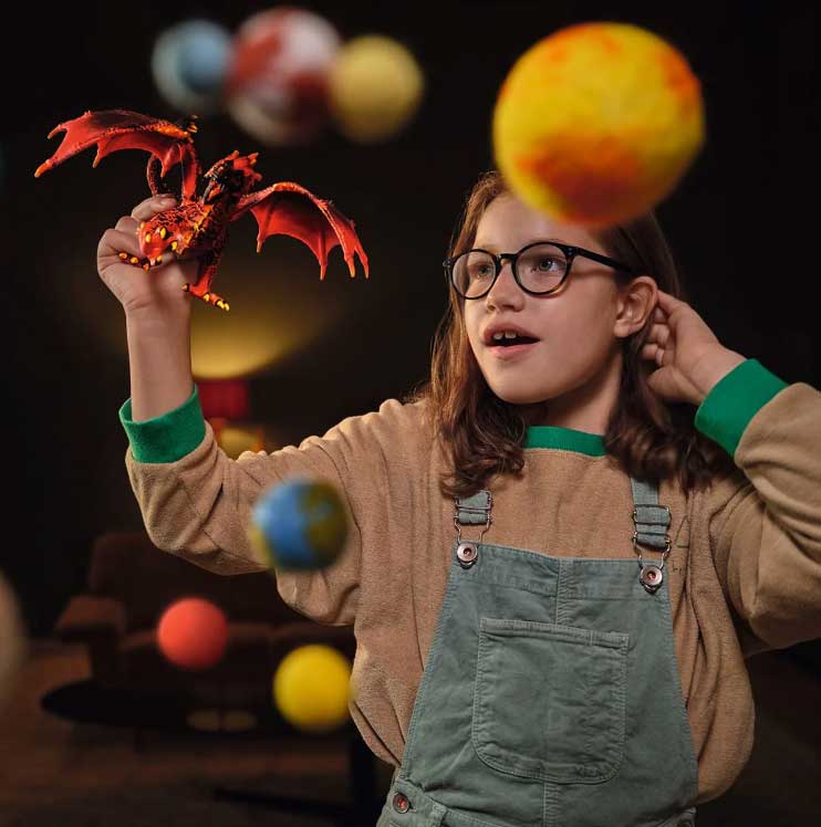 Schleich Figure Eldrador - Lava Zmaj 70138 - pogled 5