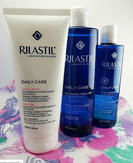 Rilastil daily care micelarni rastvor za sve tipove kože 500 ml - pogled 5