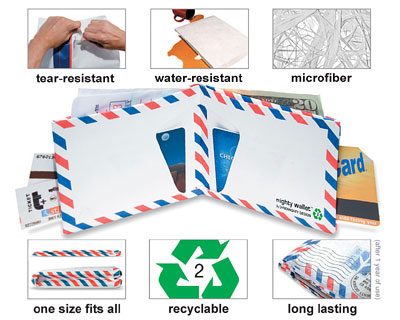 DynoMighty Neuništivi novčanik - Air Mail Mighty Wallet™ DY-400 - pogled 5