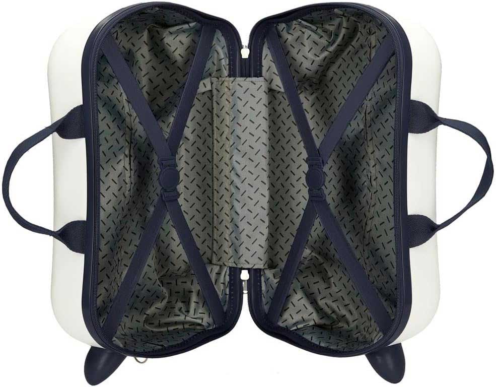 Dečiji kofer za vožnju Disney Mickey Cheerful white 43310 - pogled 5