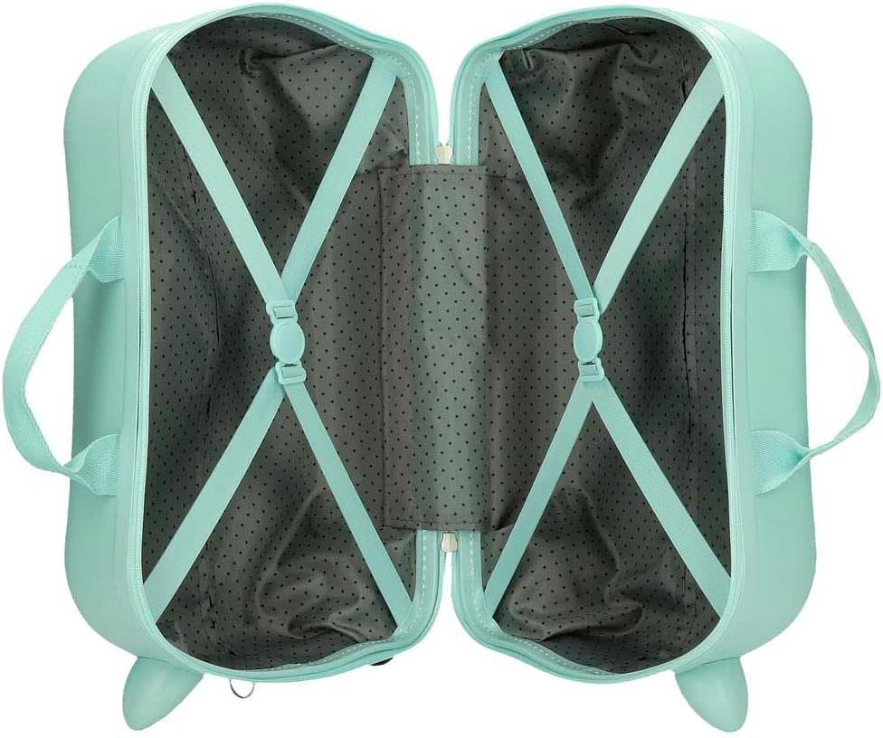 Dečiji putni kofer za vožnju Disney Mickey All smile turquoise 43210 - pogled 5