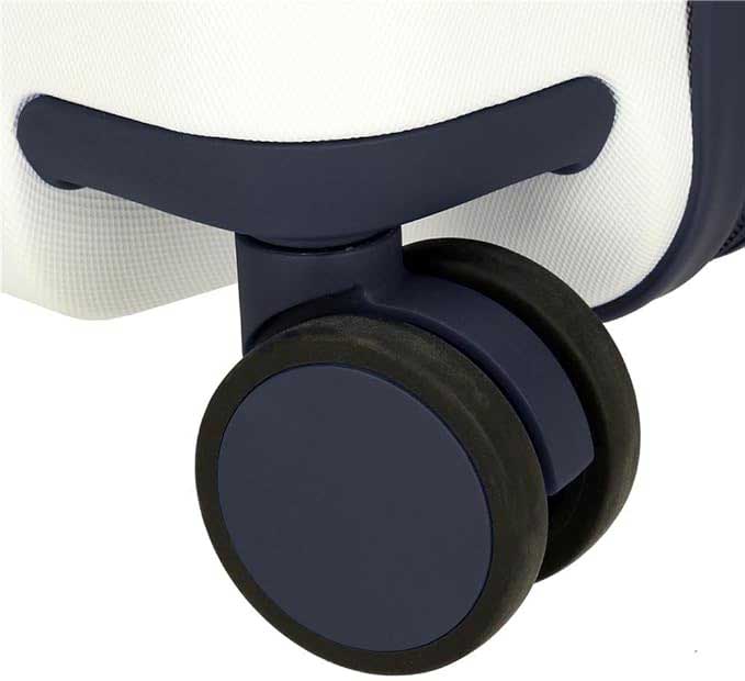 Dečiji kofer za put i vožnju Enso Play all day white 96710 - pogled 5