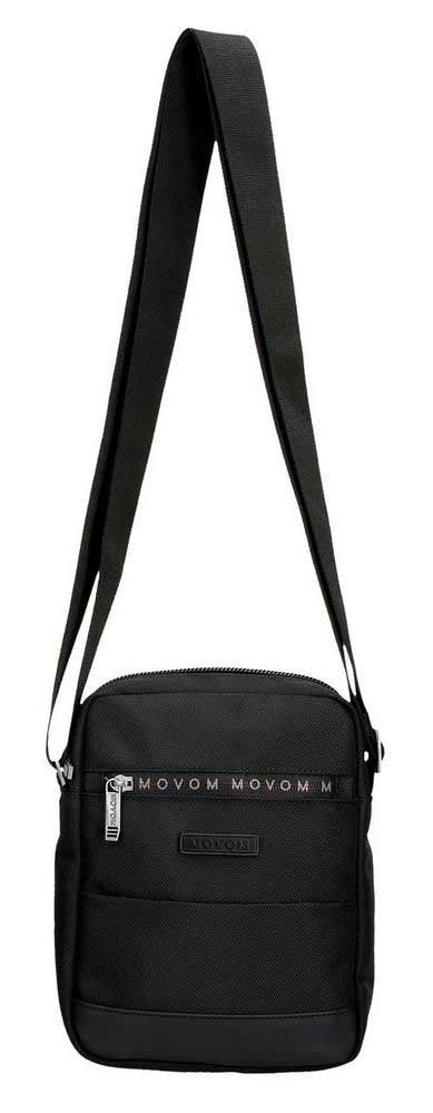 Muška torbica 22cm sa dve pregrade Movom Buster black 53455 - pogled 5