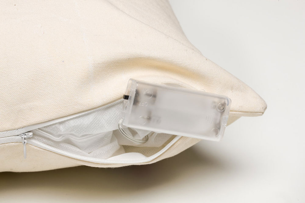 Svetlucavi jastuk home - pogled 5