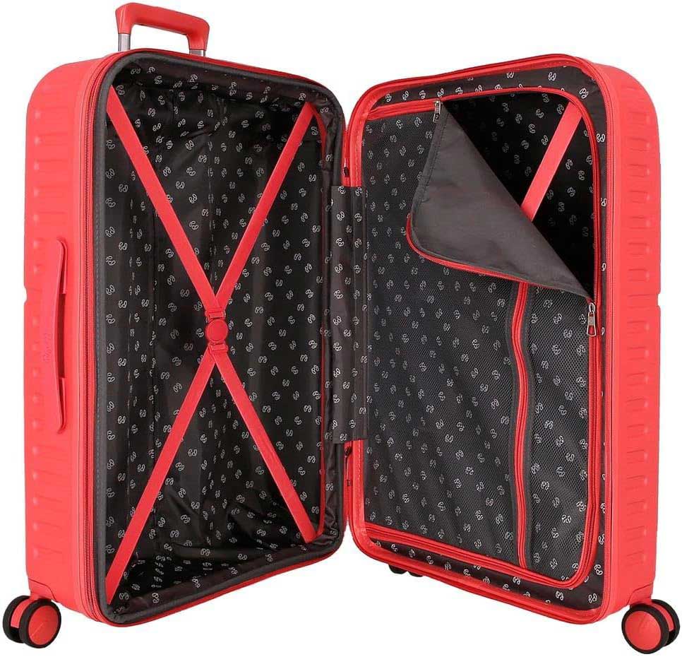 Putni koferi 70cm i 55cm Pepe Jeans Highlight coral 76895 - pogled 5