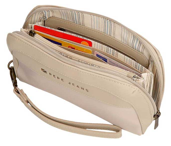 Torbica za ruku Pepe Jeans Morgan beige 79241 - pogled 5