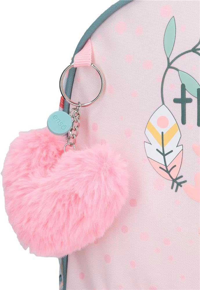 Ranac za vrtić ili modni ranac za devojčice 32cm Enso Tropical Love 96423 - pogled 5