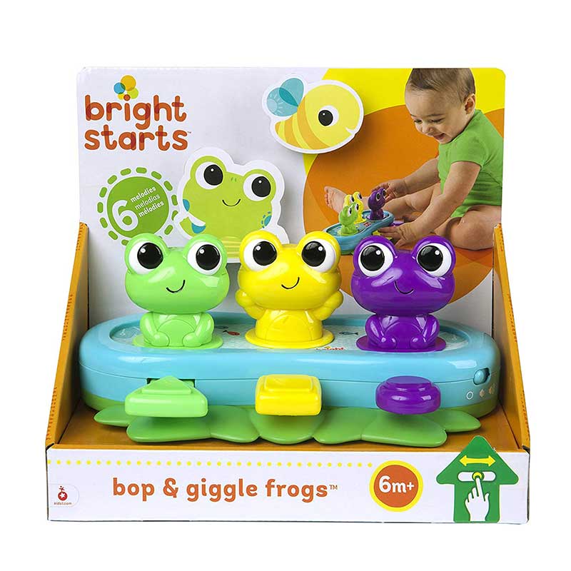 KIDS II BrightStarts Igračka ŽAPCI Bop and Giggle Frog - pogled 5