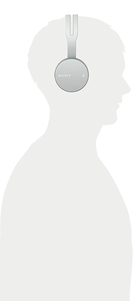 Sony WH-CH400 BlueTooth Bežične Slušalice Sive - pogled 5