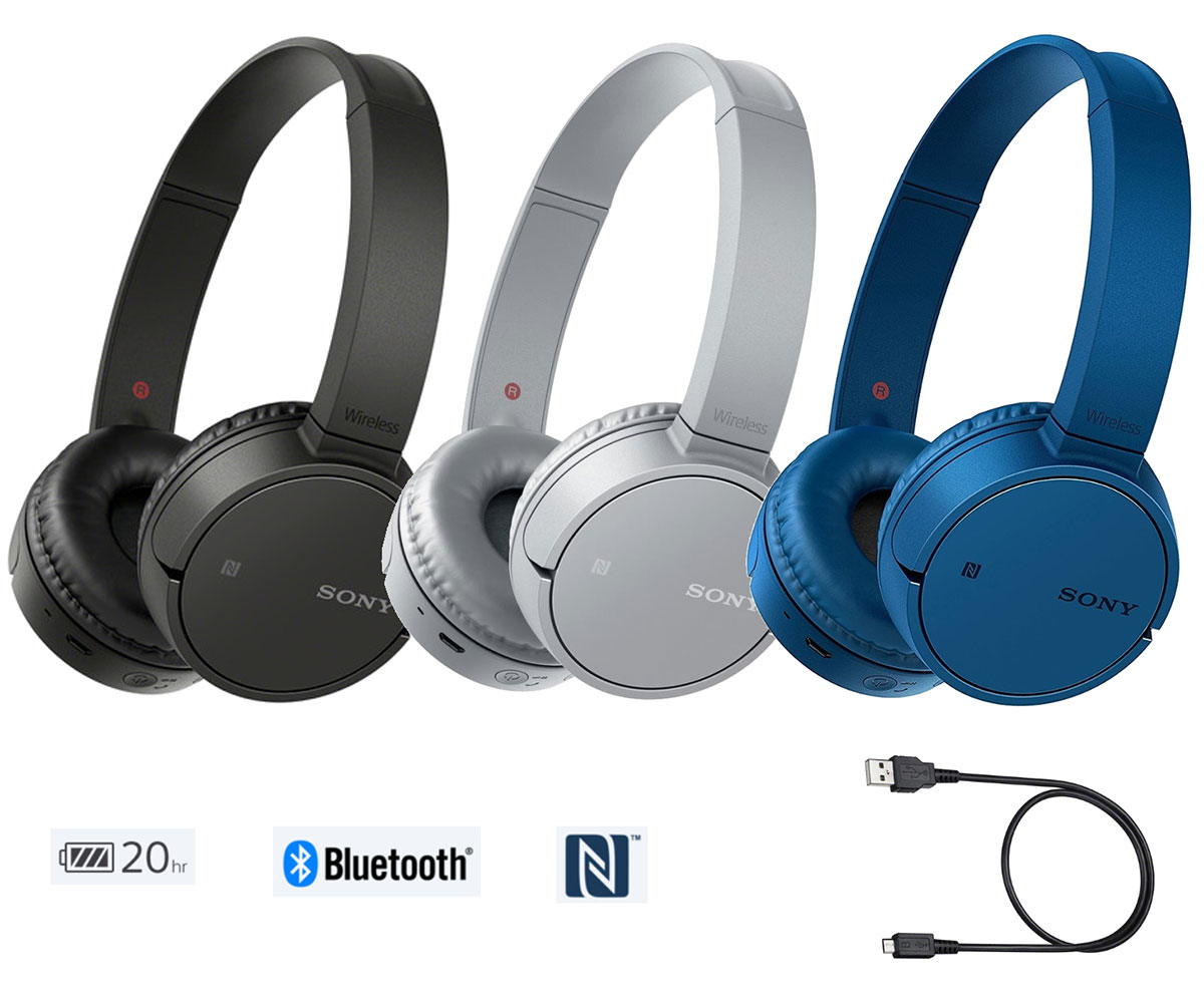 Sony WH-CH500 BlueTooth Slušalice Za Razgovor i Muziku - Sive - pogled 5