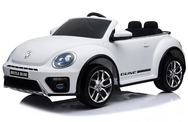 Dečiji automobil na akumulator VW Buba Bela - pogled 5