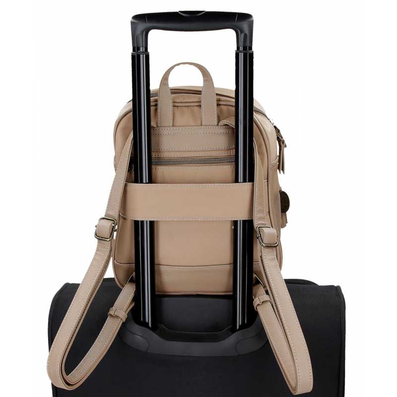 Modni ranac 28cm El Potro Lana beige 52621 - pogled 5