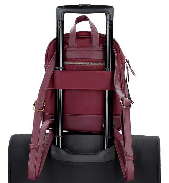 Modni ranac 28cm El Potro Lana bordeaux 52621 - pogled 5