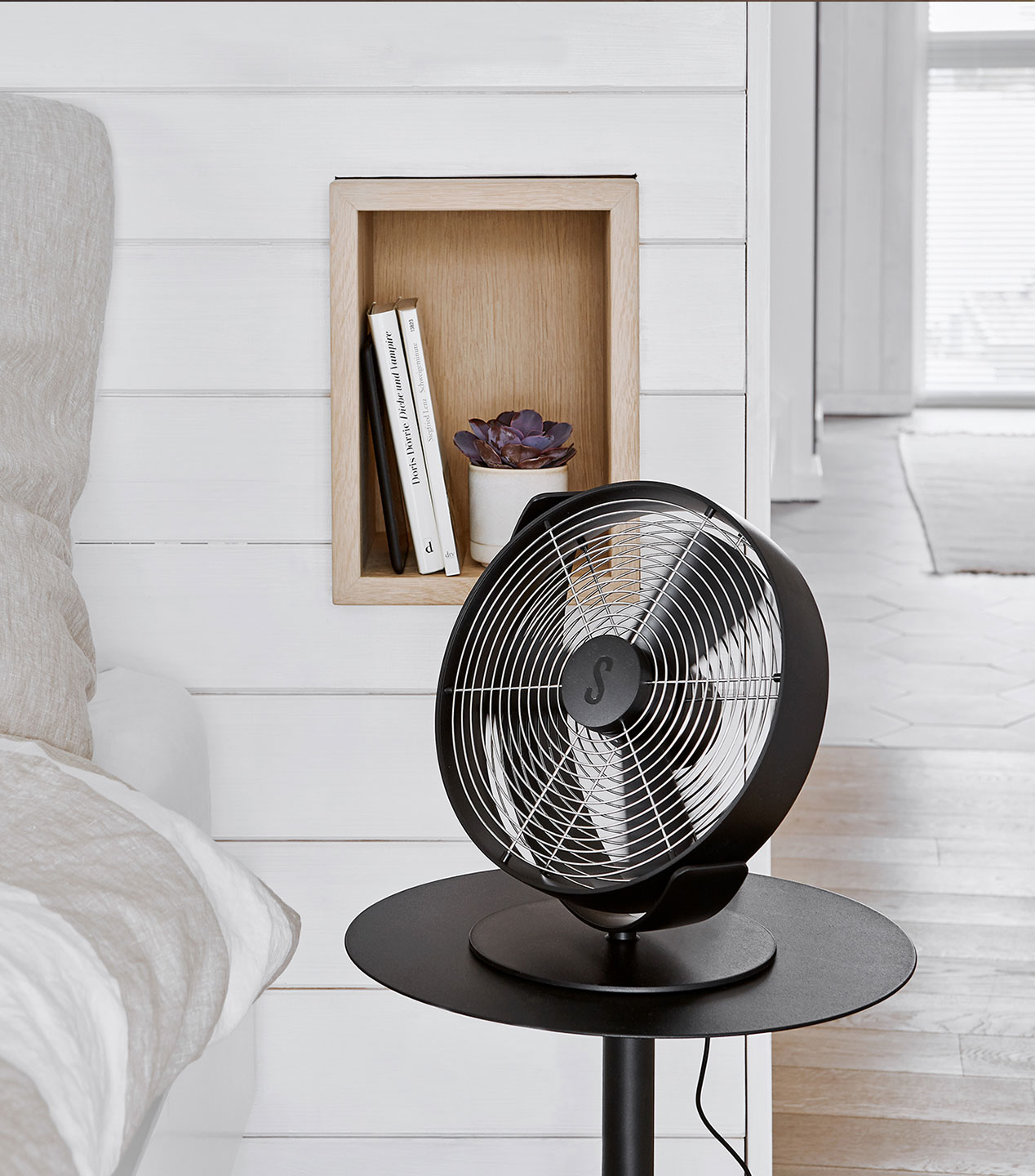 USB stoni ventilator Stadler Form Tim Black - pogled 5
