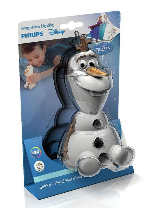 Philips dečija stona svetiljka Softpal bela - pogled 5