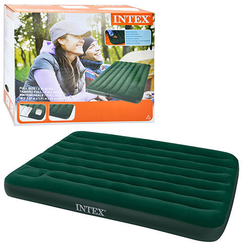 Krevet Na Naduvavanje Sa Ugrađenom Pumpom - Intex 66928 - Full Downy Airbed - pogled 5