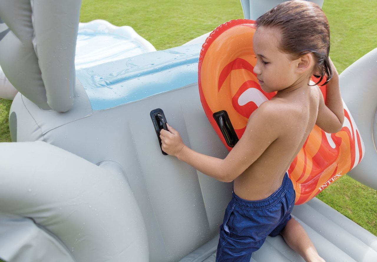 Veliki Vodeni Tobogan Na Naduvavanje Intex 57159 Surf N Slide - pogled 5