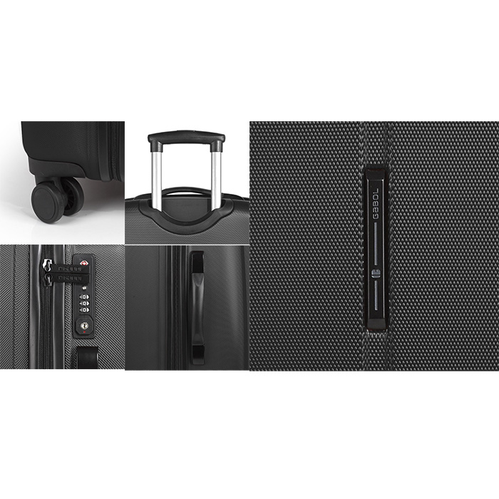 Veliki ABS kofer sa 4 točka Gabol Paradise 103547-01 - pogled 5