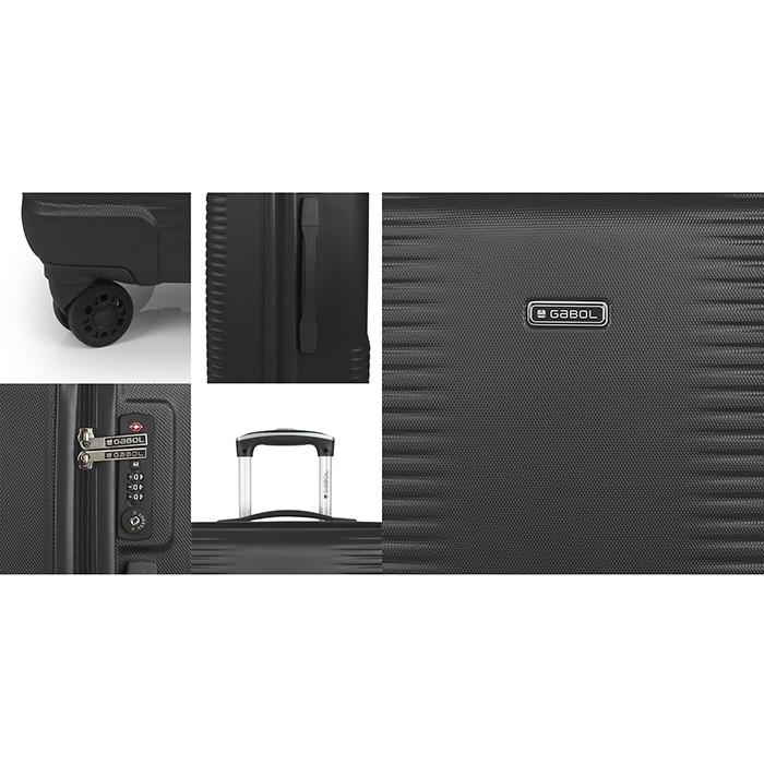 Veliki ABS kofer sa 4 točka Gabol Balance 115947-16 - pogled 5