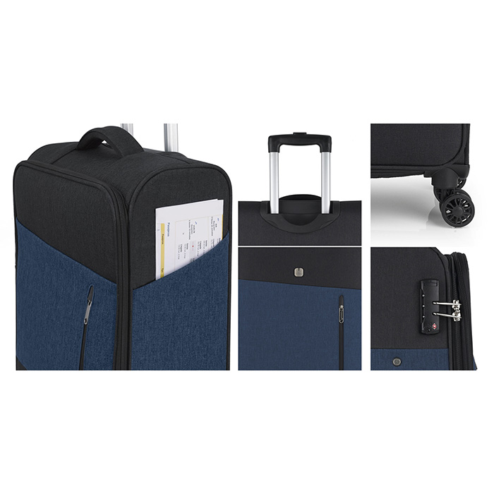 Kabinski EVA kofer sa 4 točka Gabol Saga 117022-03 - pogled 5