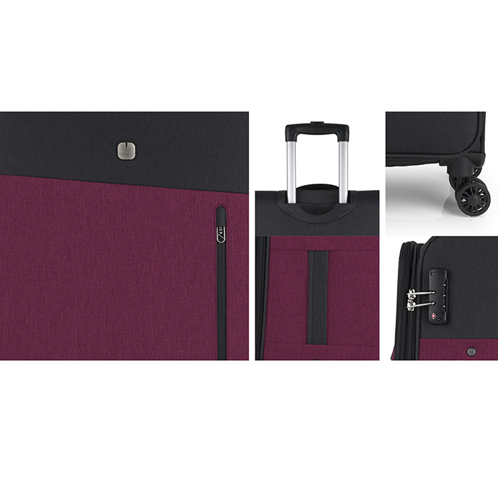 Srednji EVA kofer sa 4 točka Gabol Saga 117046-08 - pogled 5