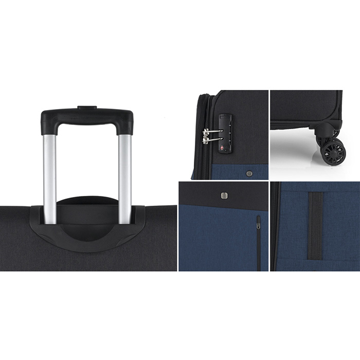 Srednji EVA kofer sa 4 točka Gabol Saga 117046-03 - pogled 5