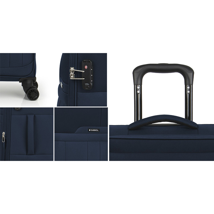 Srednji EVA kofer sa 4 točka Gabol Roma 117746-03 - pogled 5