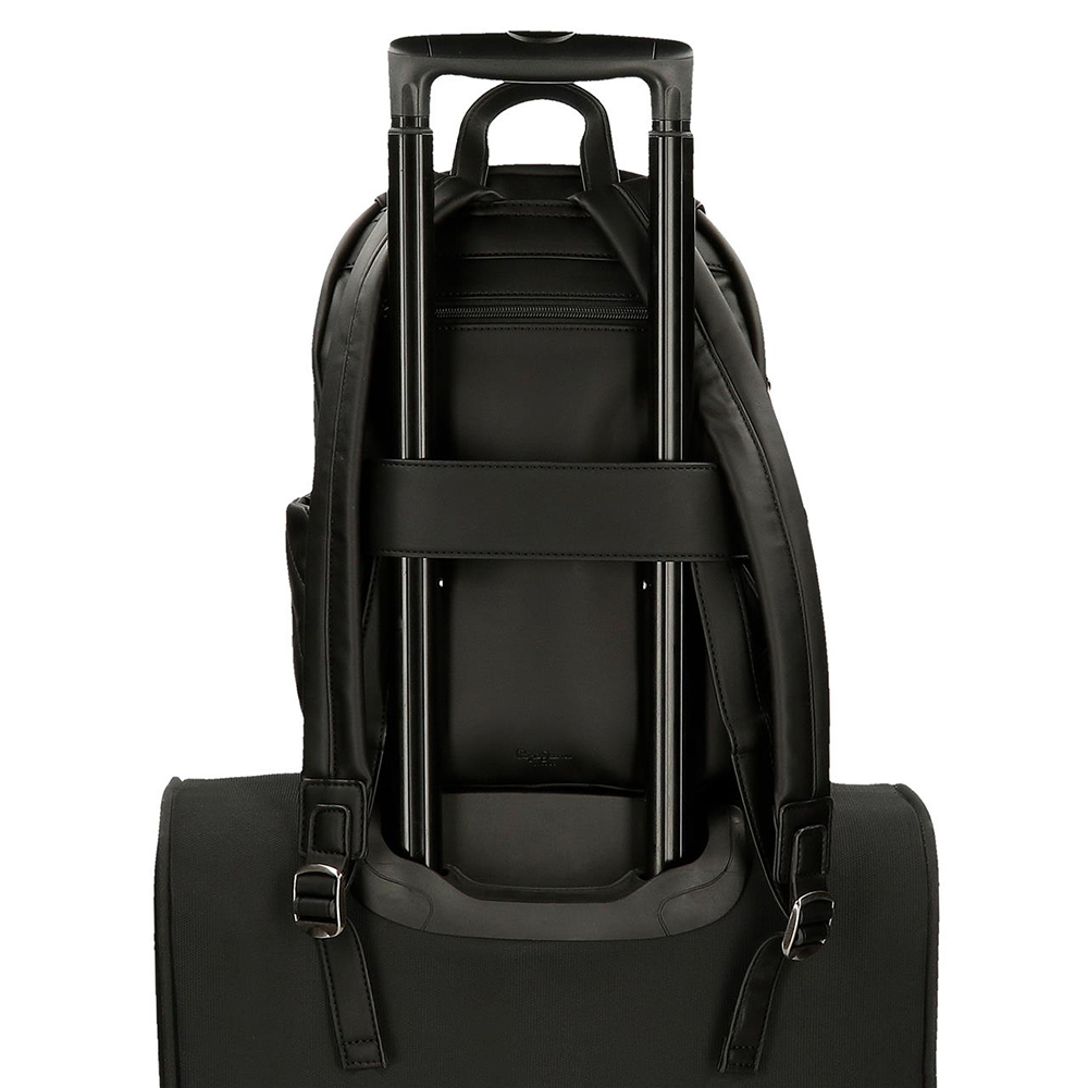 Ranac 35cm Pepe Jeans Kylie black 72021 - pogled 5