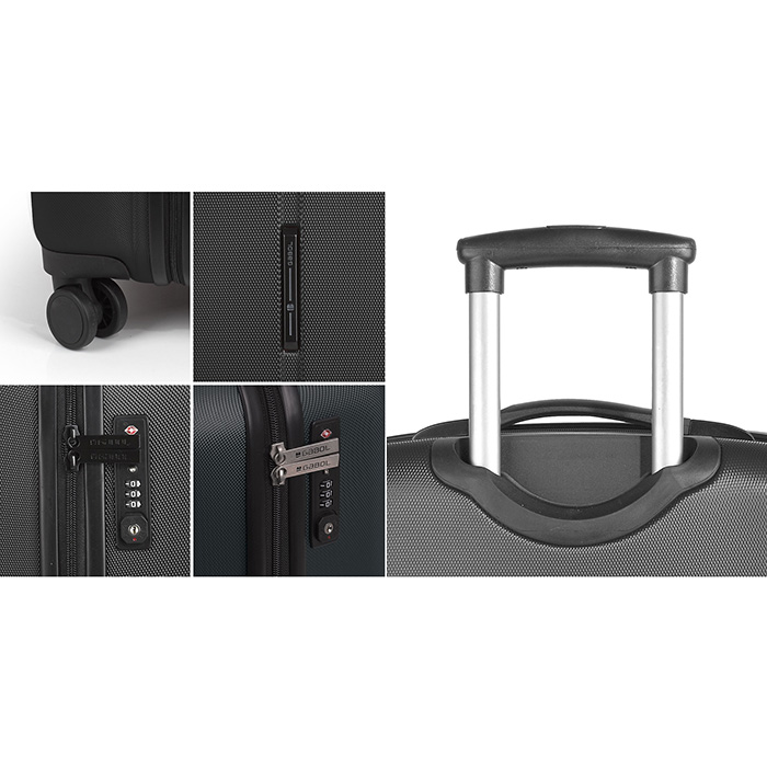 Kabinski ABS kofer sa 4 točka Gabol Paradise 103522-01 - pogled 5